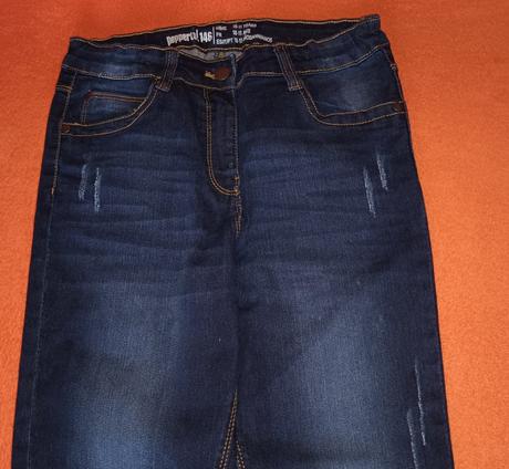 Dívčí rifle tmavě modré pepperts, pepperts,146