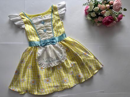 Ob/ kostým šaty zlatovláska - v.3/4 roky, 
