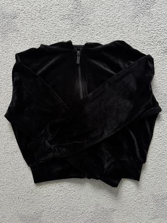 Sametová zelená mikina pepco, vel. 146/152, pepco,146