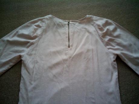 Jemně růžová halenka h/m, h&m,38