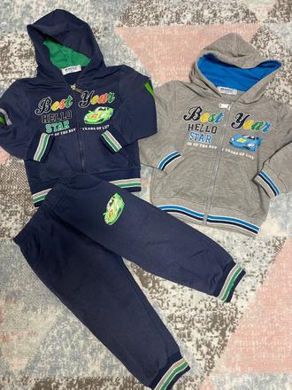 Teplakova souprava a mikina 92/98, 92