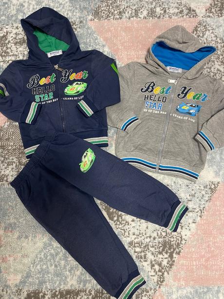 Teplakova souprava a mikina 92/98, 92