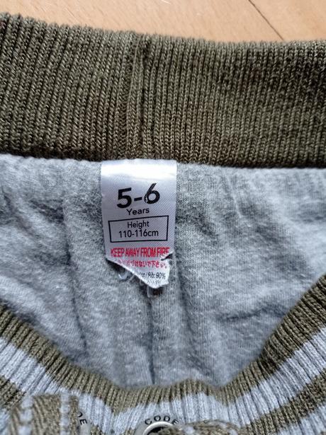 Kalhoty podšité bavlnou 116, 116