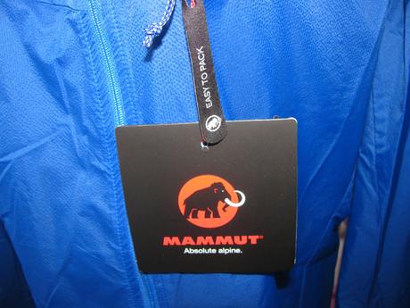 Modrá bunda, větrovka s kapucí mammut / unisex, mammut,m