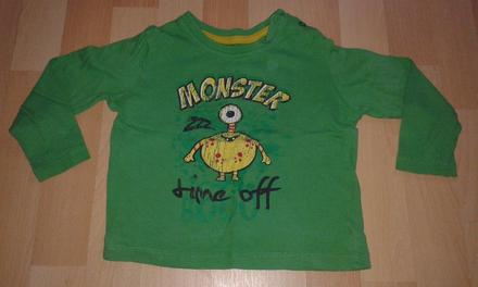 Triko s příšerkou, vel. 86/92, lupilu,92