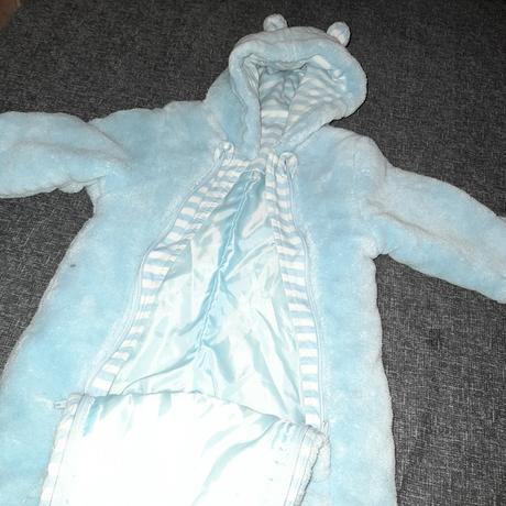 Modrá kombinéza teplá na kluka, 68