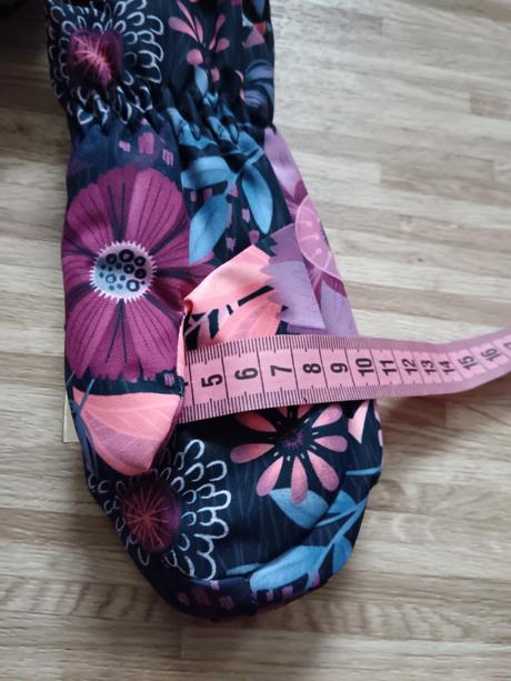 Nové zimní palcové rukavice unuo snow květiny vel., unuo,l