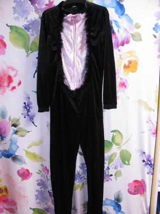 Karnevalový kostým-overal kočka,