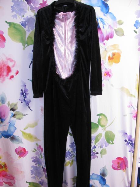 Karnevalový kostým-overal kočka,