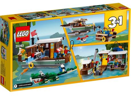 Lego creator 31093 říční hausbót, 