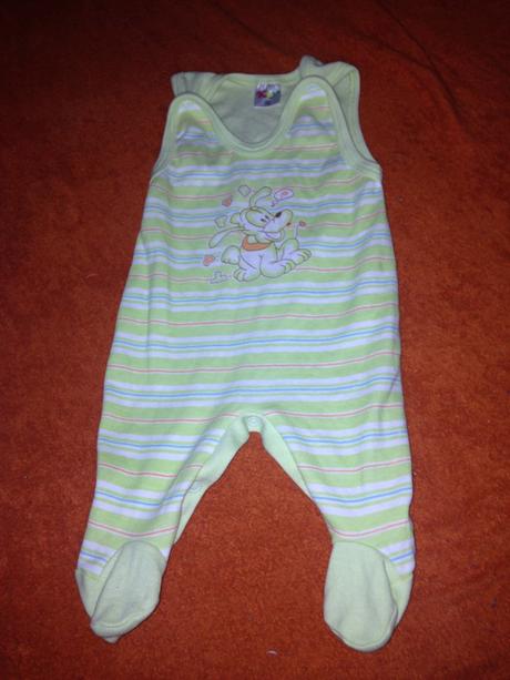 Dětské dupačky pes, pejsek pluto vel. 56 - 62, k&y,56