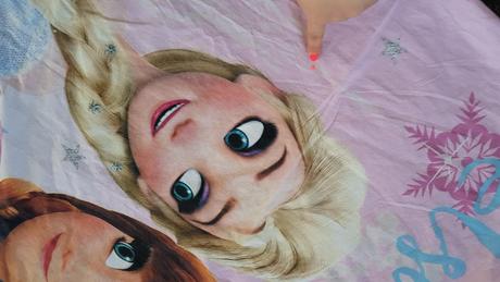 Dětské povlečení frozen s elzou a annou, šířka (cm): 90,délka (cm): 120