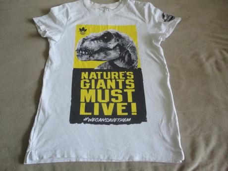 Supr triko hm-jurský park, vel. 158/164, h&m,164