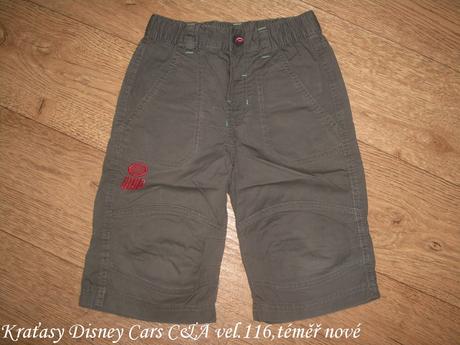 Kraťasy set vel.110-116, 110