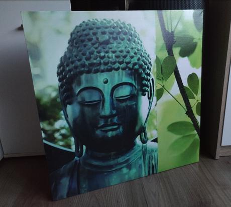 Nádherný obraz buddhy kvalitní tisk na plátně, 