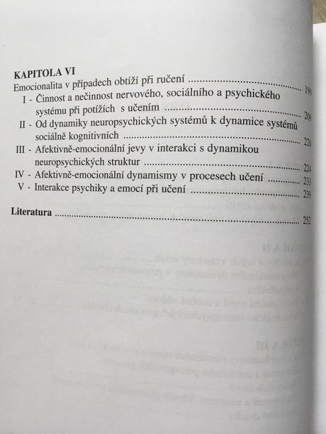 Učení a jeho problémy, 