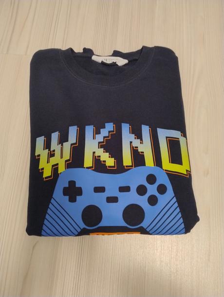 Slabá mikina přes hlavu h&m vel. 146/152, h&m,146