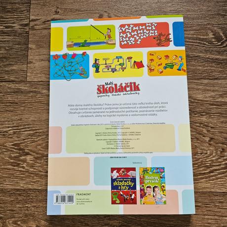 Kniha malý školáčik - fragment,