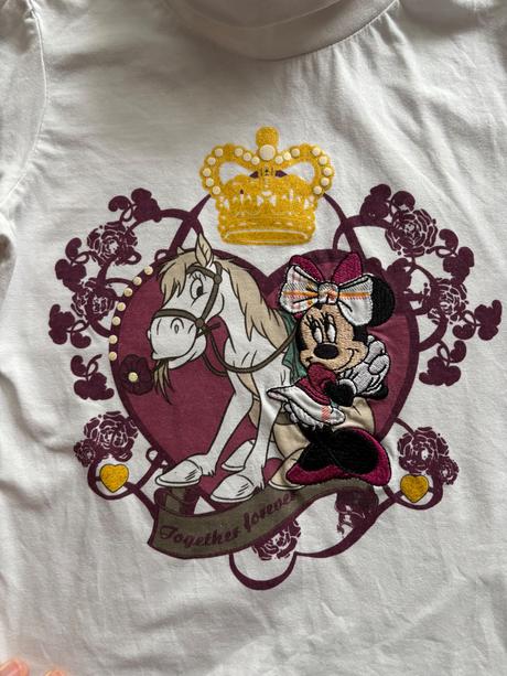 Rolák bílý disney - v.98/104, c&a,98