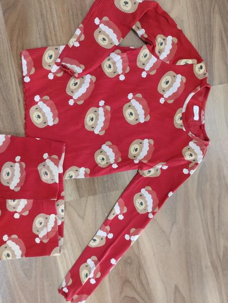 Vánoční pyžamo next medvídek, next,122