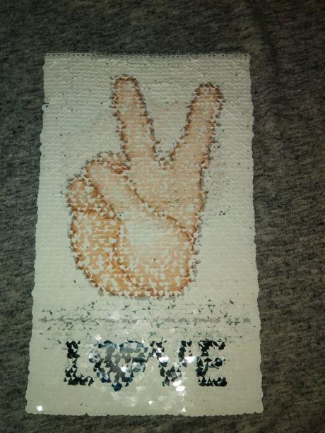 Triko emoji s flitry 140/146, 140