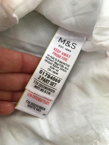 Tunika- v.0/3 měs., marks & spencer,62