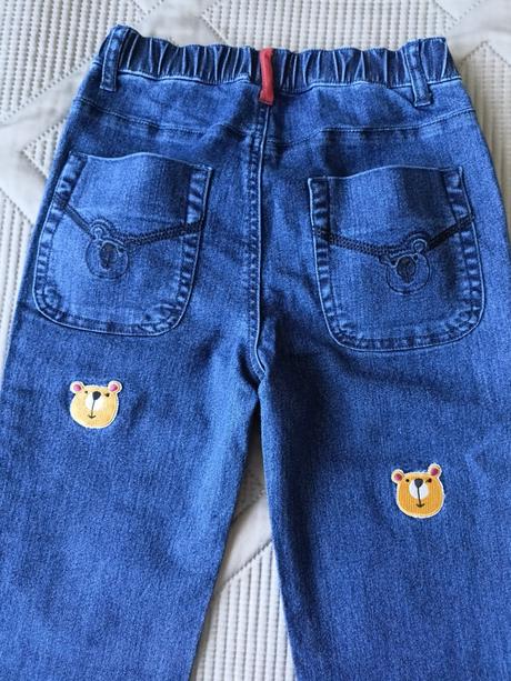 2x nové džíny s tenisky, 128/134, 128 / 134