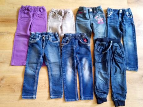 3 x kalhoty/rifle, vel 98/104, kiki koko aj., kiki&koko,98