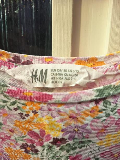 Letní šaty, h&m,134