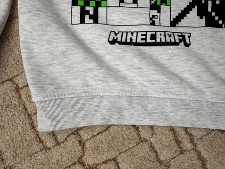 Mikina minecraft, h&m,140