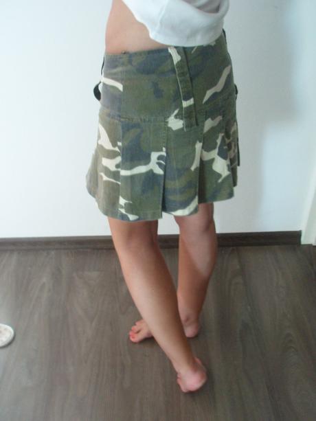 Khaki/army/maskáčová sukně miss p, 170