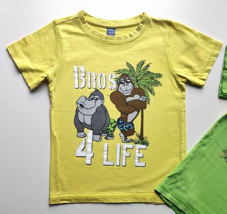 2x obrázkové triko s krátkým rukávem vel. 116, dopodopo,116