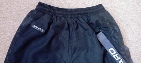 Oteplené kalhoty zn."gangs" vel."134", 134