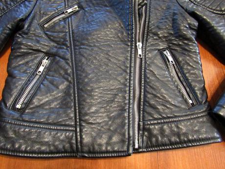 Dívčí koženková bunda vel 128, c&a,128