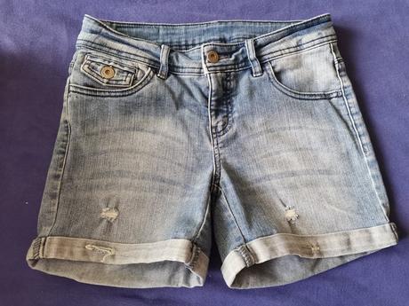 Riflové kraťasy, vero moda,36