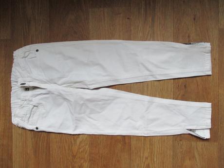 Bile kalhoty vel.128, 128