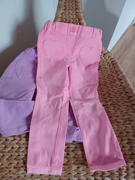 2krát neon kalhoty se srdíčky, george,104