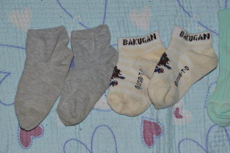 2x kotníkové ponožky bavlněné, protiskluzové, 86