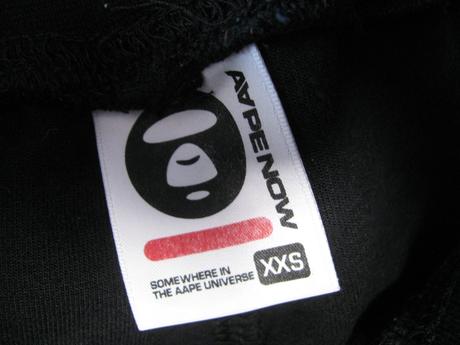 Dětské černé bavlněné tepláky aape bathing ape, 152