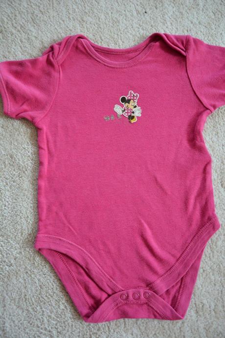 Bodyčka - minnie, kočka, s nápisem, tesco,86
