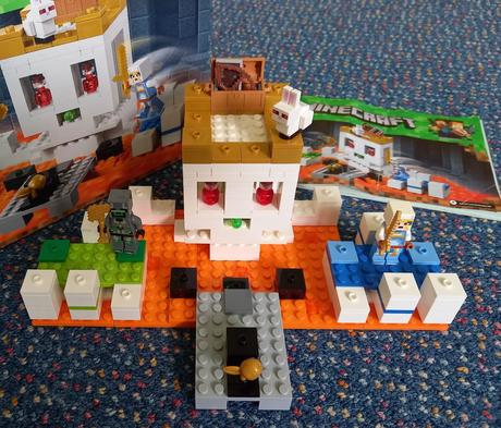Lego minecraft 21145 - the skull arena., 