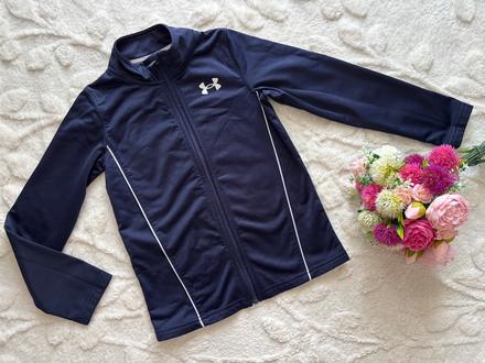 K8/ mikina funkční modrá - v.6/7 let, under armour,122
