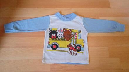 Triko se zvířátky, vel. 6 měs. , 80