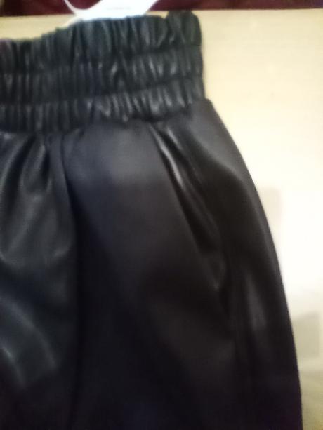 Koženkové kalhoty bershka xs, bershka,xs