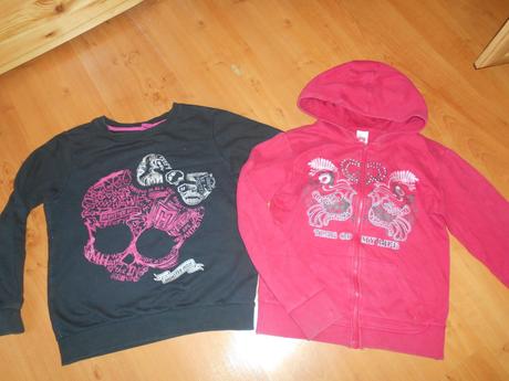 Dívčí mikiny vel. 146-152, c&a,146