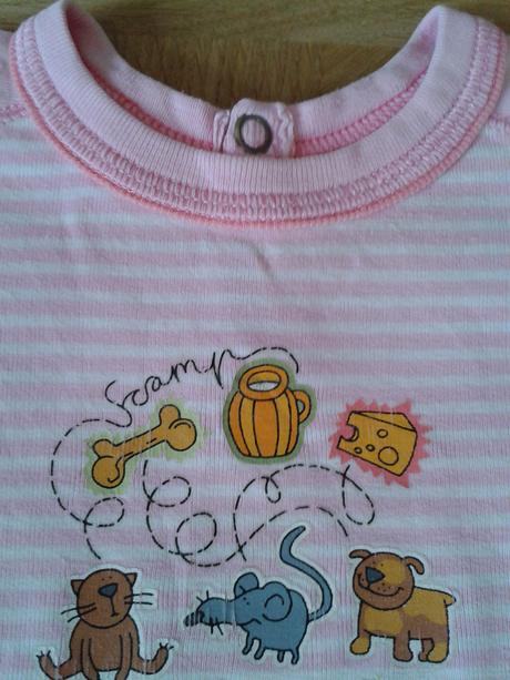 Body scamp ozdobný rukáv dívčí vel. 80, scamp,80