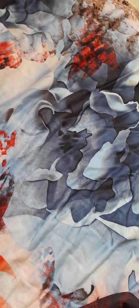 Flam mode společenské dlouhé šaty s kamínky, xl