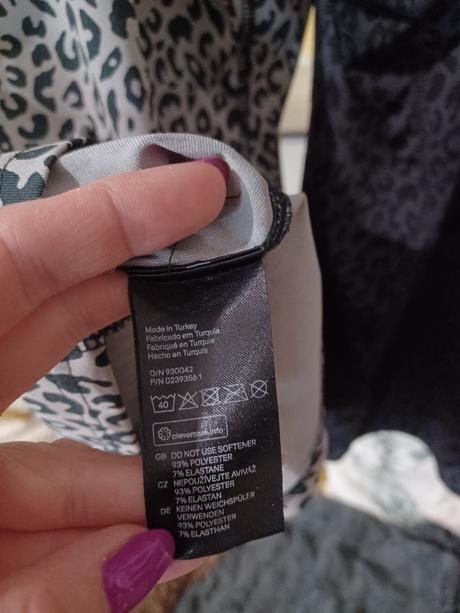 2krát sportovní tílko glamour h&m s/164-170, h&m,164