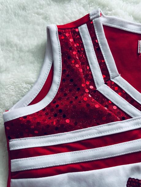 K5/ kostým roztleskávačky- v.5/6 let, 