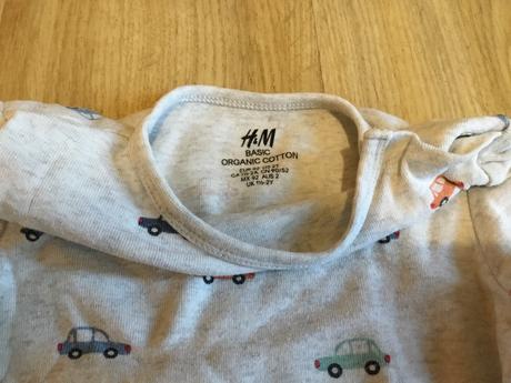 Sada s auty a s tmavě modrým body vel. 92, h&m,92